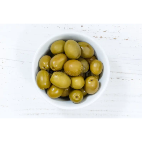 Aceituna verde con carozo 180 grs. doy pack D!ALOMO
